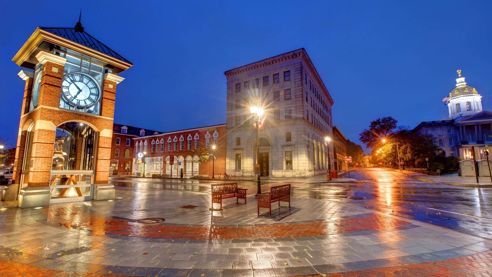 Eagle Square in Concord, New Hampshire